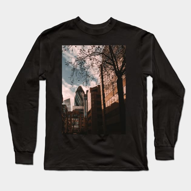 The Gherkin - London Long Sleeve T-Shirt by Scala Ad Astra Forum